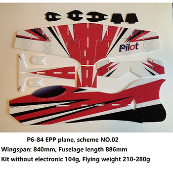 Pilot Rc 38" EPP Profile Kit